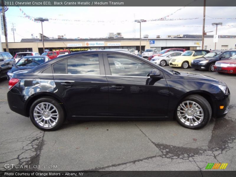 Black Granite Metallic / Medium Titanium 2011 Chevrolet Cruze ECO