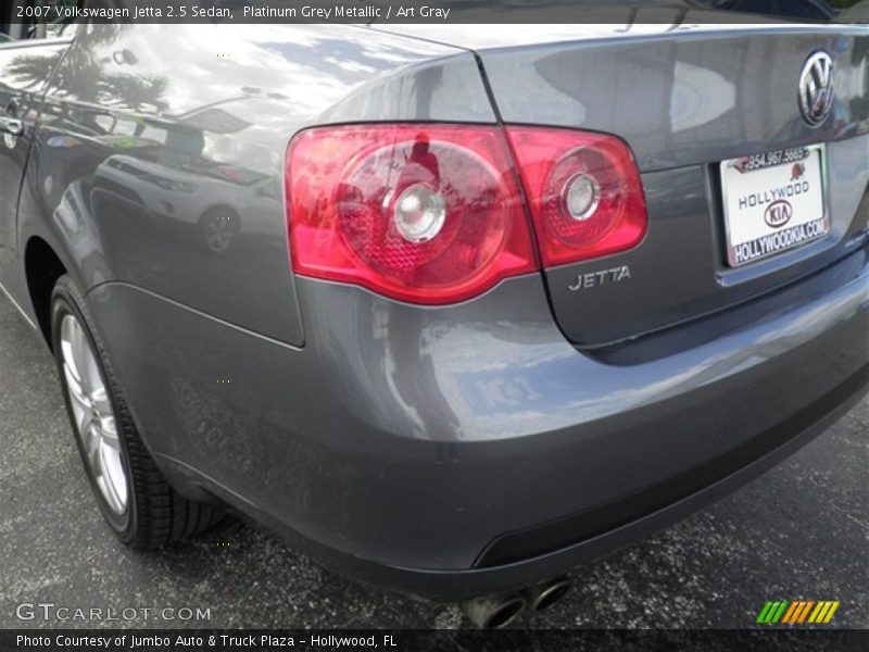 Platinum Grey Metallic / Art Gray 2007 Volkswagen Jetta 2.5 Sedan