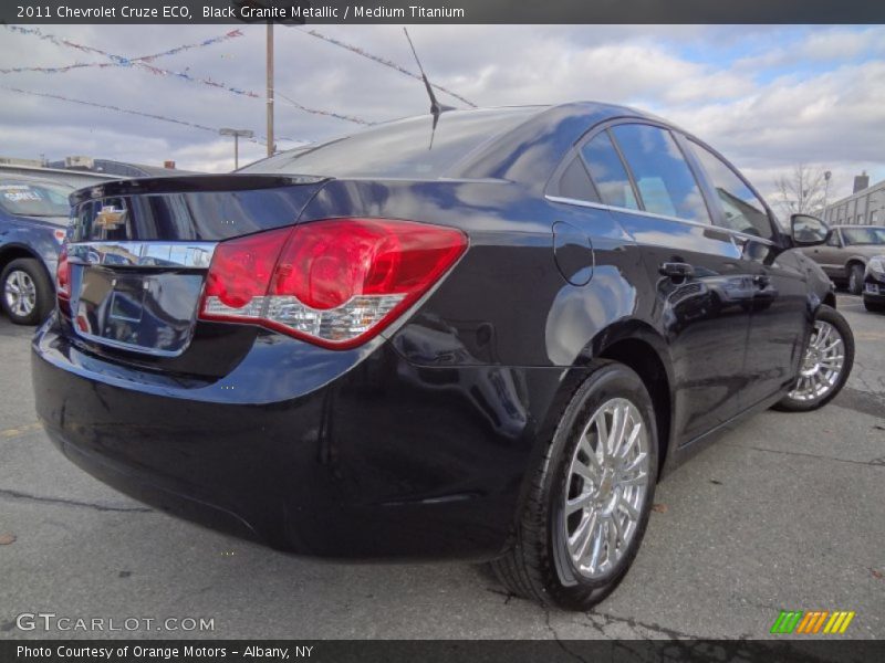 Black Granite Metallic / Medium Titanium 2011 Chevrolet Cruze ECO