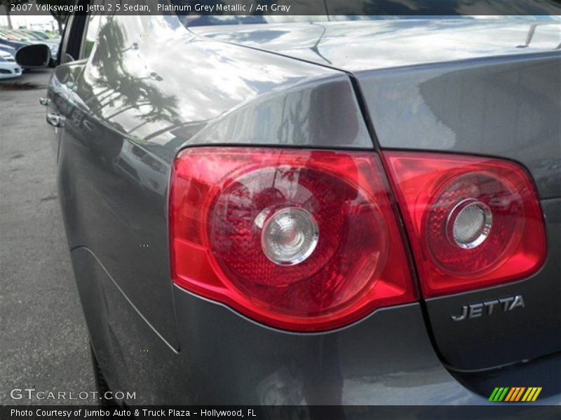 Platinum Grey Metallic / Art Gray 2007 Volkswagen Jetta 2.5 Sedan