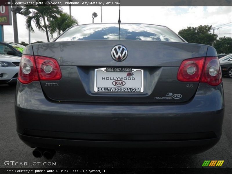 Platinum Grey Metallic / Art Gray 2007 Volkswagen Jetta 2.5 Sedan
