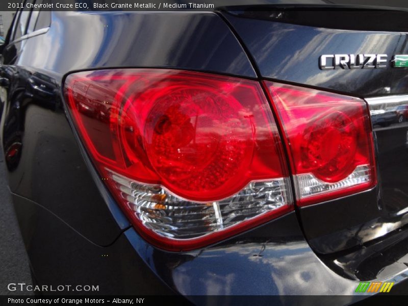 Black Granite Metallic / Medium Titanium 2011 Chevrolet Cruze ECO