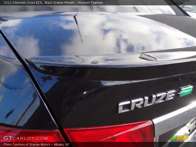 Black Granite Metallic / Medium Titanium 2011 Chevrolet Cruze ECO