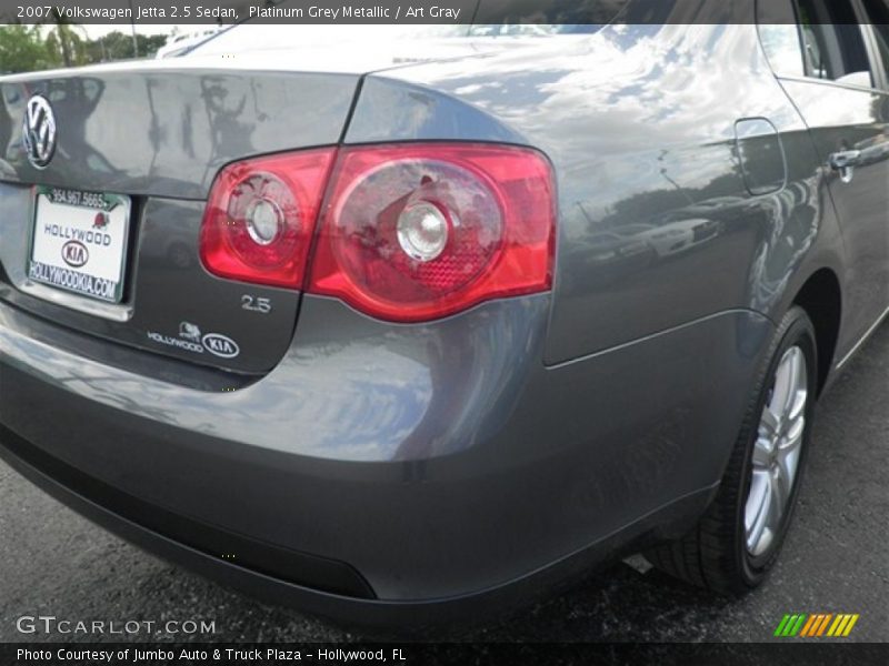 Platinum Grey Metallic / Art Gray 2007 Volkswagen Jetta 2.5 Sedan