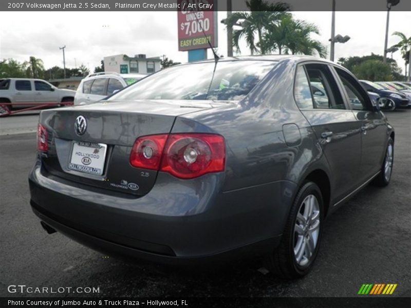 Platinum Grey Metallic / Art Gray 2007 Volkswagen Jetta 2.5 Sedan