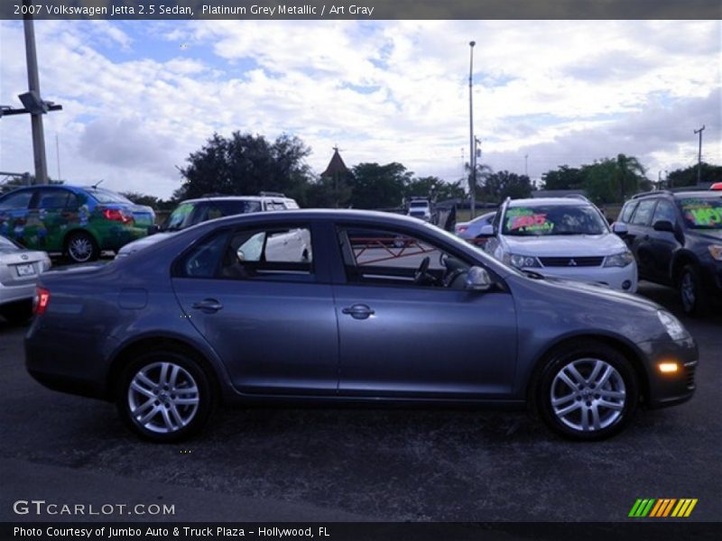 Platinum Grey Metallic / Art Gray 2007 Volkswagen Jetta 2.5 Sedan