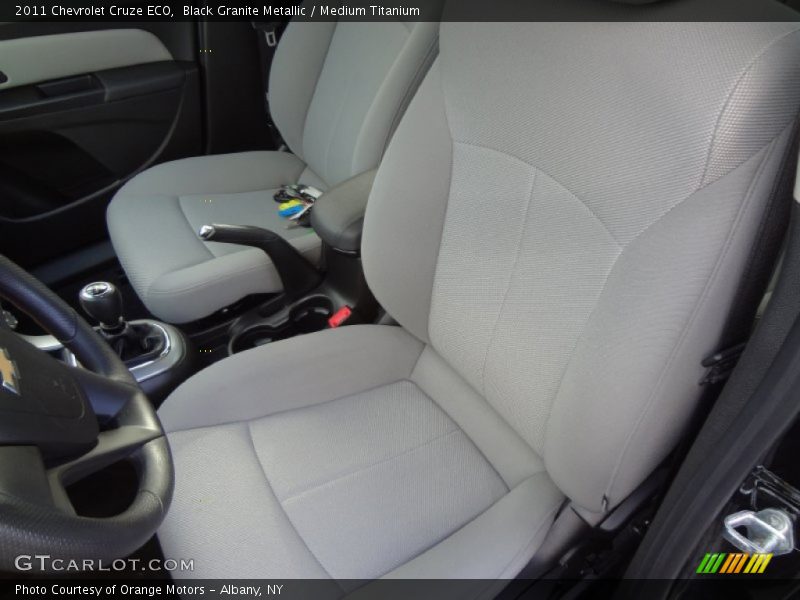 Black Granite Metallic / Medium Titanium 2011 Chevrolet Cruze ECO