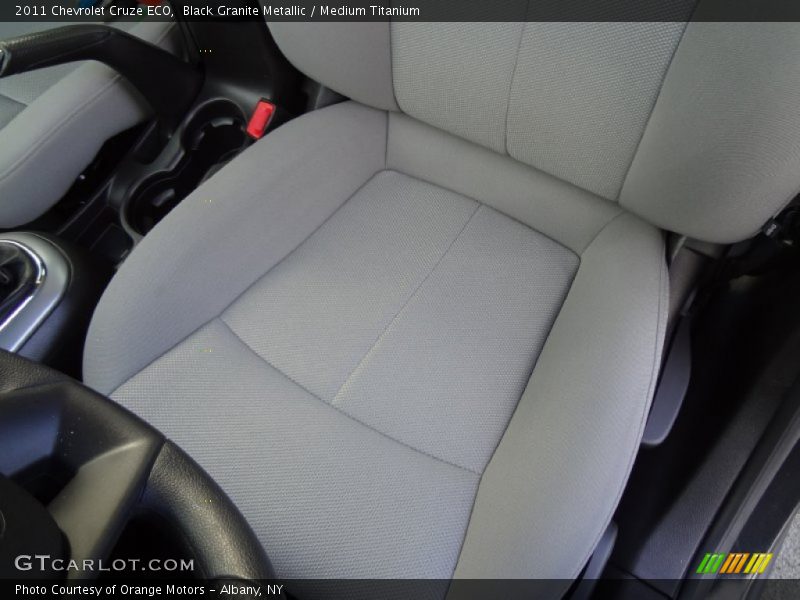 Black Granite Metallic / Medium Titanium 2011 Chevrolet Cruze ECO