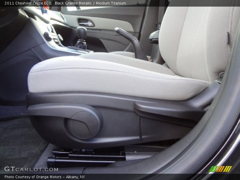Black Granite Metallic / Medium Titanium 2011 Chevrolet Cruze ECO