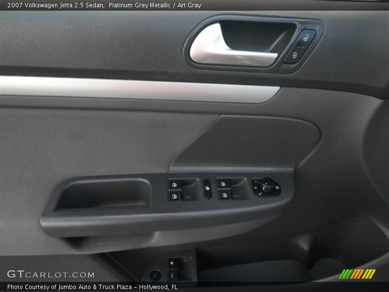 Platinum Grey Metallic / Art Gray 2007 Volkswagen Jetta 2.5 Sedan