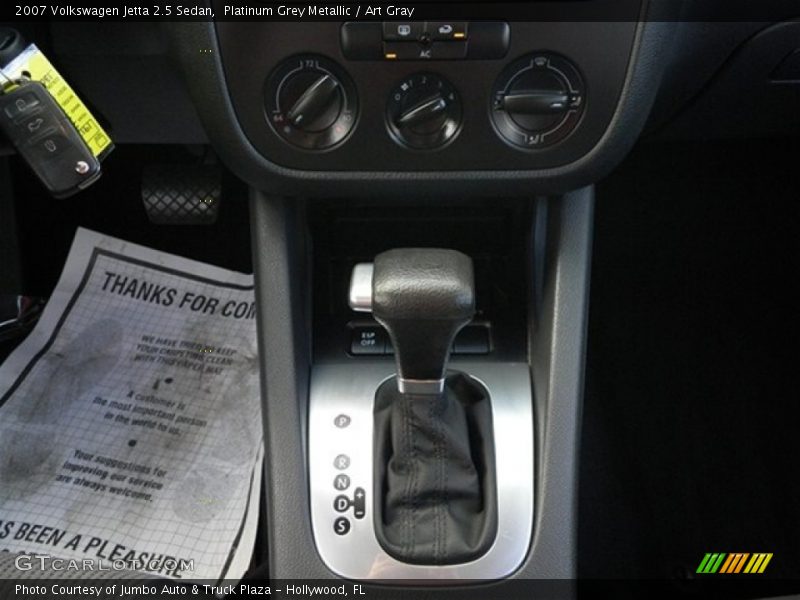 Platinum Grey Metallic / Art Gray 2007 Volkswagen Jetta 2.5 Sedan