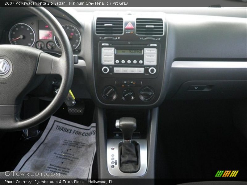 Platinum Grey Metallic / Art Gray 2007 Volkswagen Jetta 2.5 Sedan
