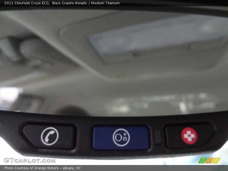Black Granite Metallic / Medium Titanium 2011 Chevrolet Cruze ECO