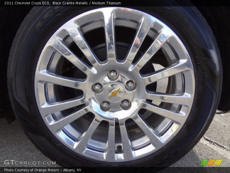 Black Granite Metallic / Medium Titanium 2011 Chevrolet Cruze ECO