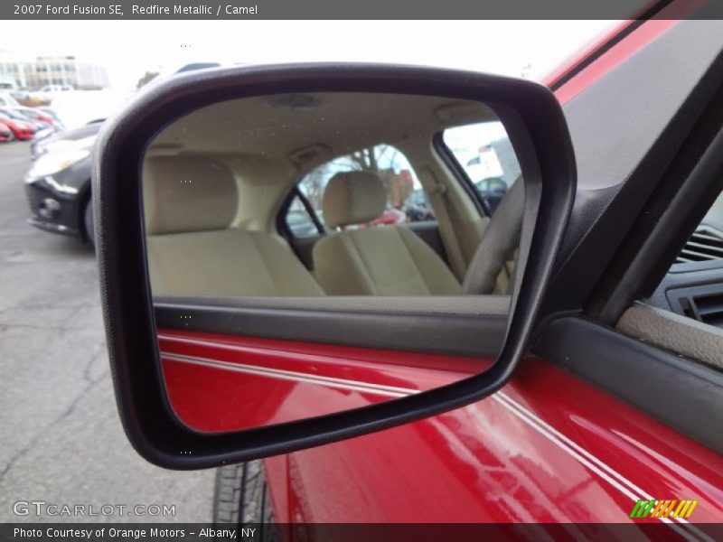 Redfire Metallic / Camel 2007 Ford Fusion SE