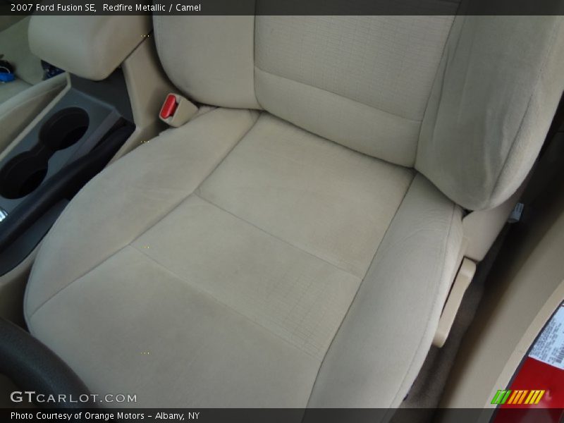 Redfire Metallic / Camel 2007 Ford Fusion SE