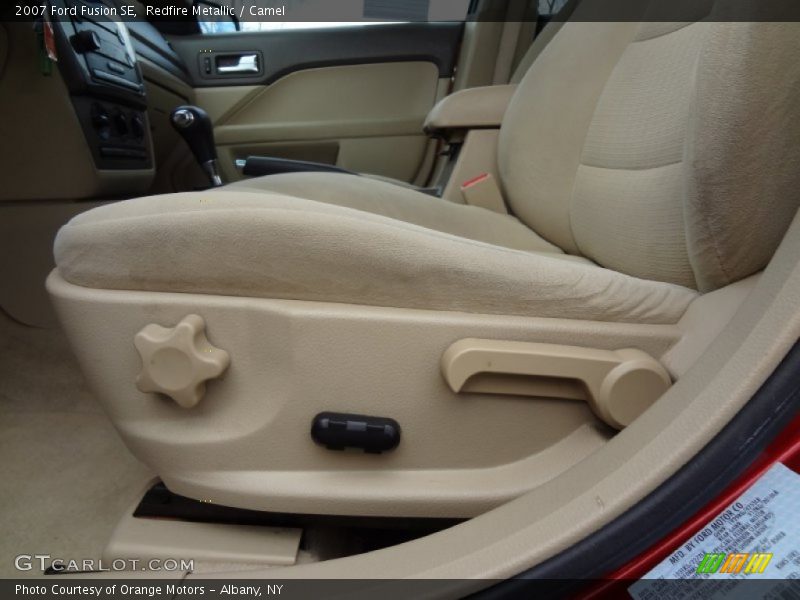 Redfire Metallic / Camel 2007 Ford Fusion SE