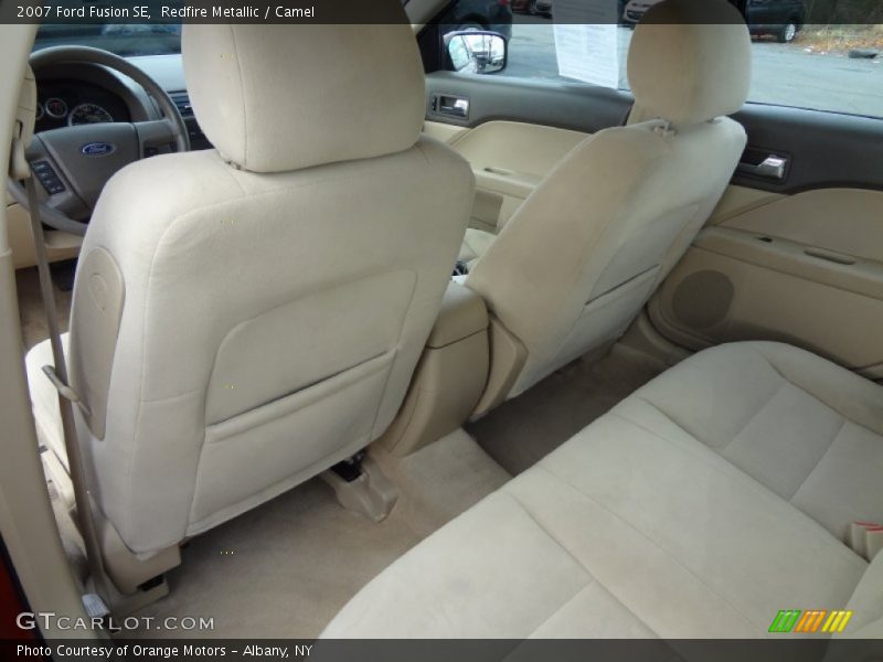 Redfire Metallic / Camel 2007 Ford Fusion SE