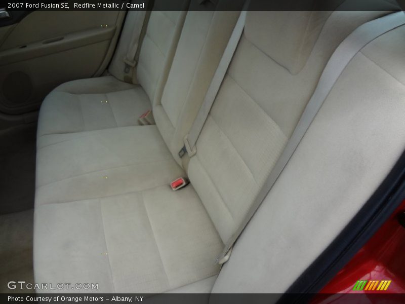 Redfire Metallic / Camel 2007 Ford Fusion SE