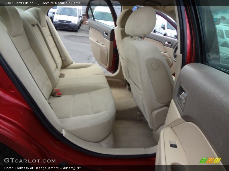 Redfire Metallic / Camel 2007 Ford Fusion SE