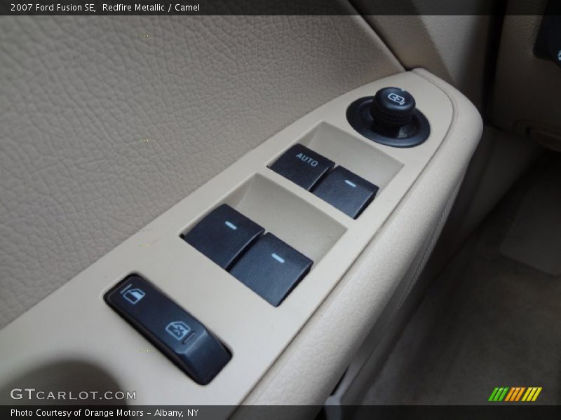 Redfire Metallic / Camel 2007 Ford Fusion SE