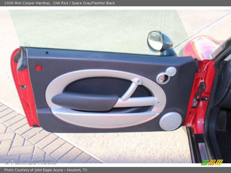 Chili Red / Space Gray/Panther Black 2006 Mini Cooper Hardtop