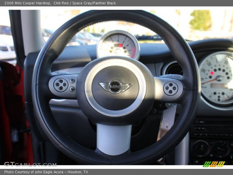 Chili Red / Space Gray/Panther Black 2006 Mini Cooper Hardtop