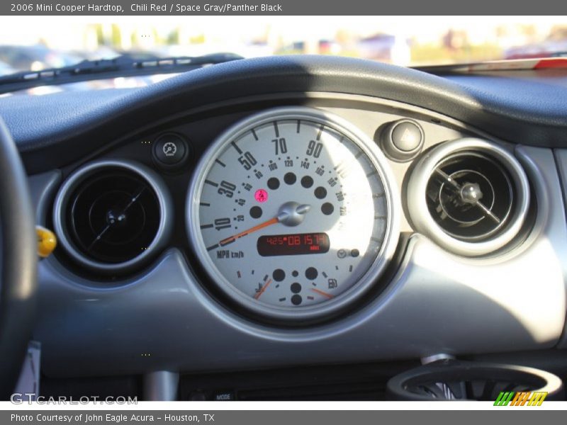 Chili Red / Space Gray/Panther Black 2006 Mini Cooper Hardtop