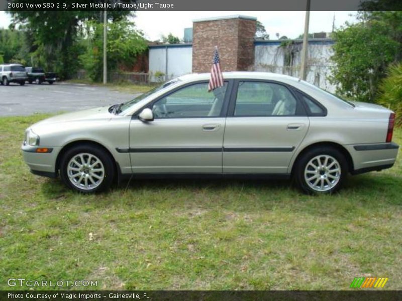 Silver Metallic / Taupe/Light Taupe 2000 Volvo S80 2.9