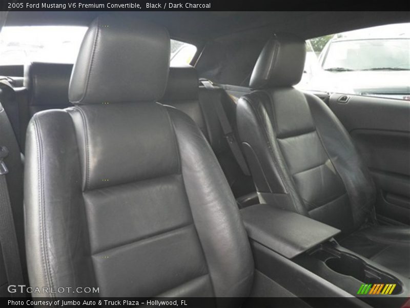 Black / Dark Charcoal 2005 Ford Mustang V6 Premium Convertible