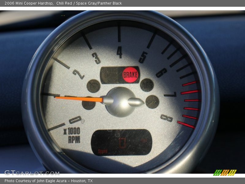 Chili Red / Space Gray/Panther Black 2006 Mini Cooper Hardtop