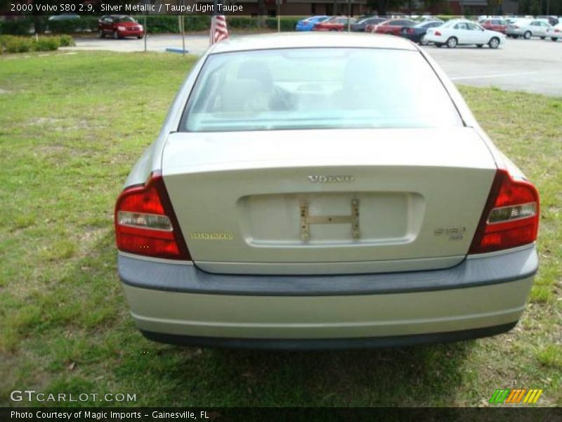 Silver Metallic / Taupe/Light Taupe 2000 Volvo S80 2.9