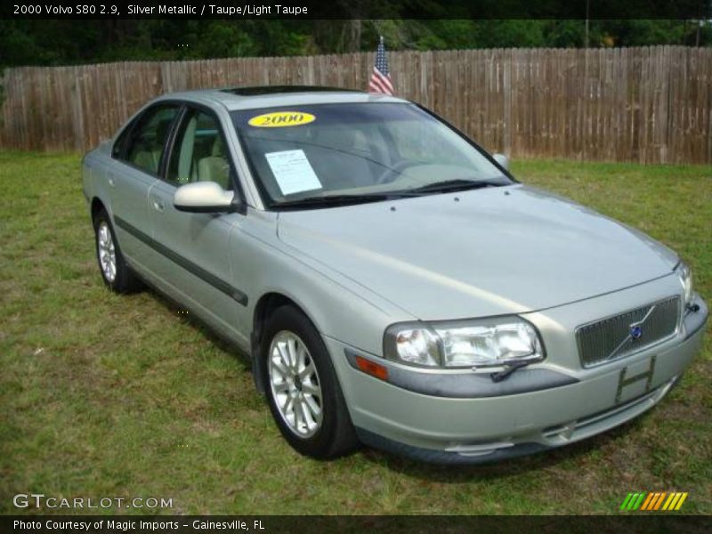 Silver Metallic / Taupe/Light Taupe 2000 Volvo S80 2.9