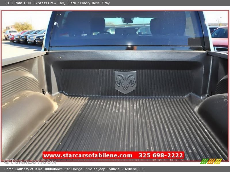 Black / Black/Diesel Gray 2013 Ram 1500 Express Crew Cab