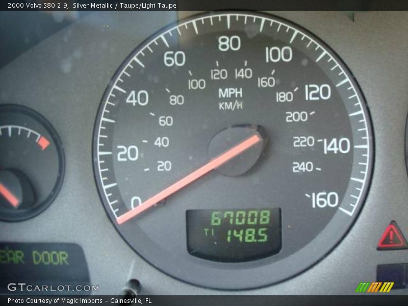 Silver Metallic / Taupe/Light Taupe 2000 Volvo S80 2.9