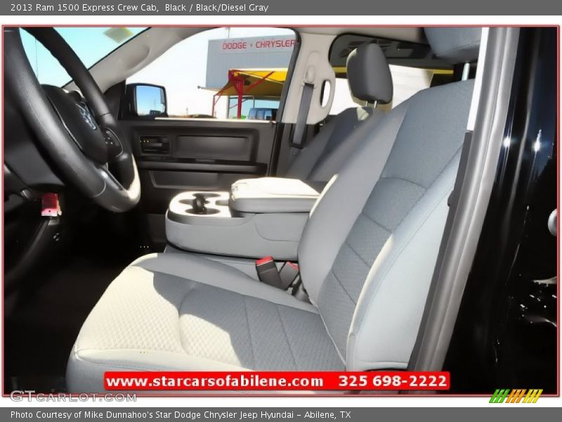 Black / Black/Diesel Gray 2013 Ram 1500 Express Crew Cab