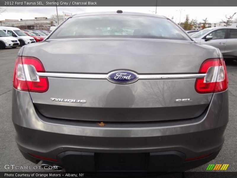 Sterling Grey / Charcoal Black 2012 Ford Taurus SEL