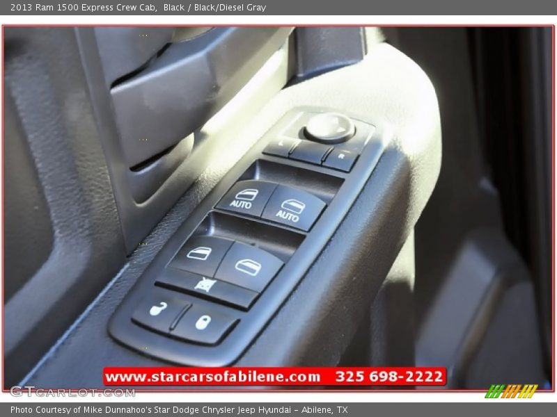 Black / Black/Diesel Gray 2013 Ram 1500 Express Crew Cab