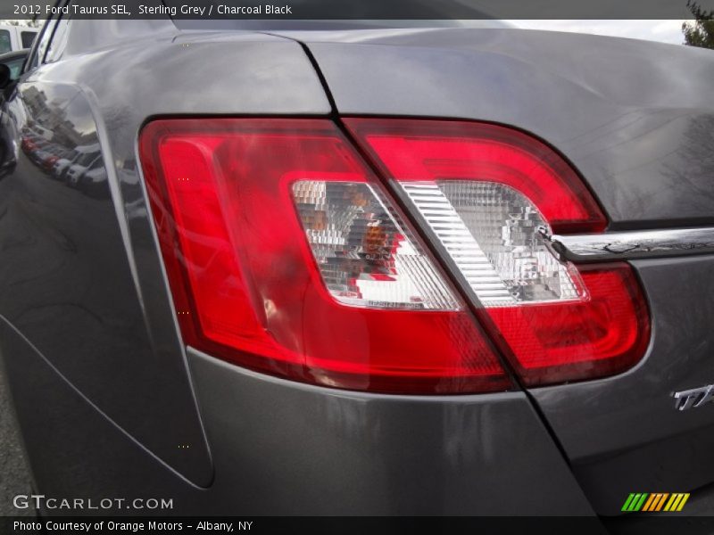Sterling Grey / Charcoal Black 2012 Ford Taurus SEL
