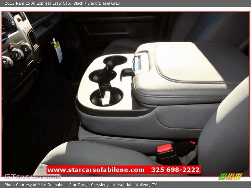 Black / Black/Diesel Gray 2013 Ram 1500 Express Crew Cab