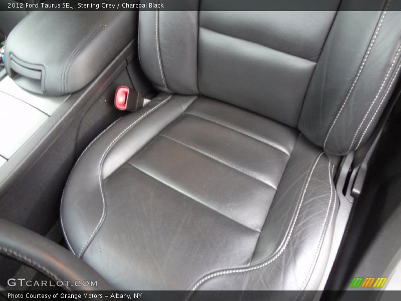 Sterling Grey / Charcoal Black 2012 Ford Taurus SEL