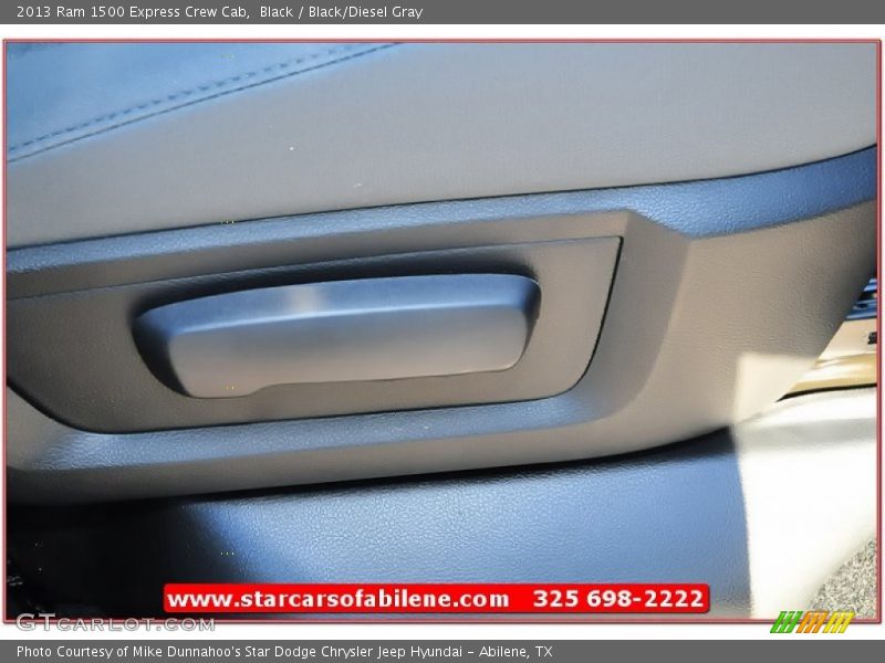 Black / Black/Diesel Gray 2013 Ram 1500 Express Crew Cab