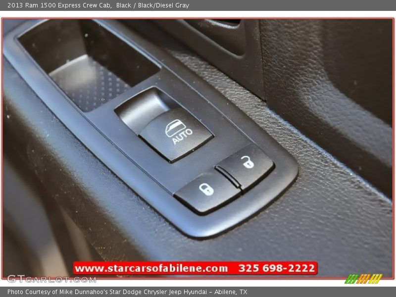 Black / Black/Diesel Gray 2013 Ram 1500 Express Crew Cab