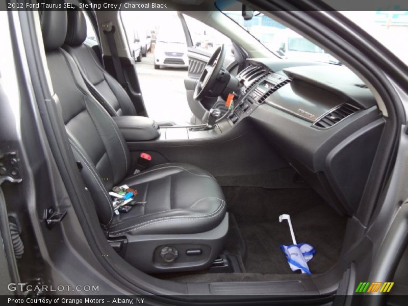 Sterling Grey / Charcoal Black 2012 Ford Taurus SEL
