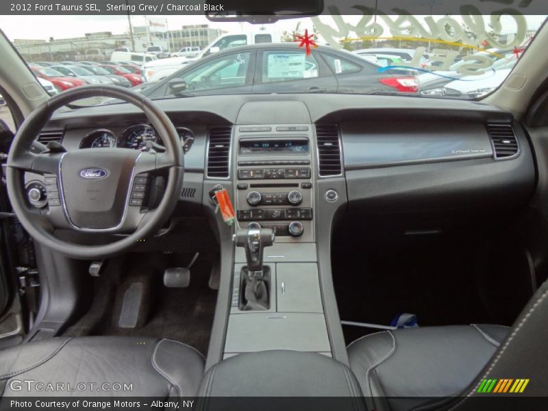 Sterling Grey / Charcoal Black 2012 Ford Taurus SEL