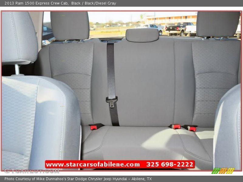Black / Black/Diesel Gray 2013 Ram 1500 Express Crew Cab