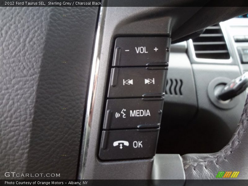 Sterling Grey / Charcoal Black 2012 Ford Taurus SEL
