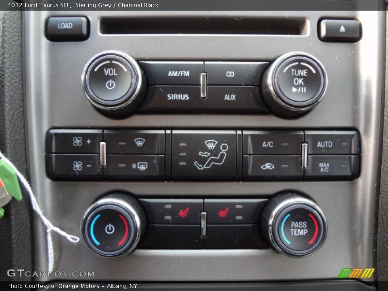Sterling Grey / Charcoal Black 2012 Ford Taurus SEL