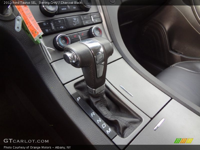 Sterling Grey / Charcoal Black 2012 Ford Taurus SEL