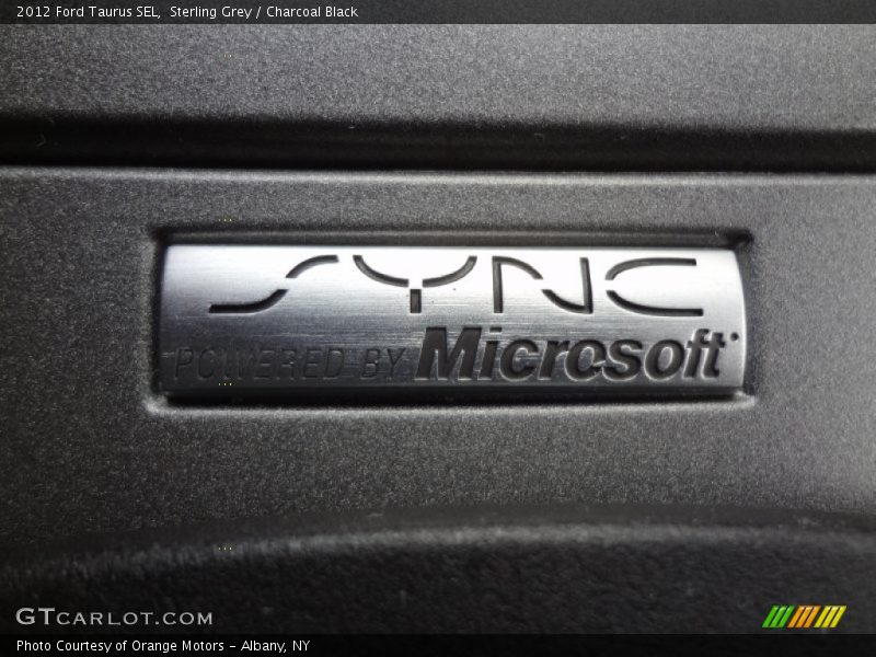 Sterling Grey / Charcoal Black 2012 Ford Taurus SEL